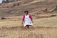 PERU / Cusco / Urubamba Valley / Maras / Quechua w