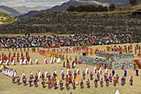 PERU / Cusco / Saqsaywaman / Inca ruins / Inti Ray
