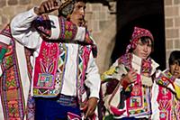 PERU / Cusco / Historic town / Plaza de Armas / In