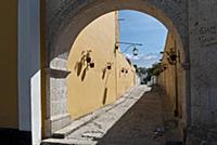 PERU / Arequipa / Yanahuara / Small alley of Plaza