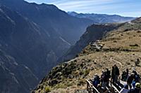 PERU / Arequipa / Colca Canyon / Cruz del Condor /