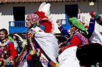 PERU / Cusco / Historic town / Plaza de Armas / In