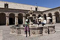 PERU / Arequipa / Historic town / Church of the Co