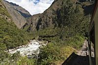 PERU / Cusco / Urubamba Valley / Inca Rail train d