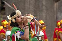 PERU / Cusco / Saqsaywaman / Inca ruins / Inti Ray