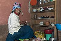 PERU / Puno / Lake Titicaca / Amantani Island / Qu