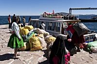 PERU / Puno / Lake Titicaca / Taquile Island / Sma