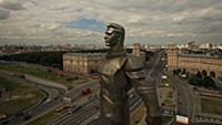Памятник Юрию Гагарину. Москва, Россия.