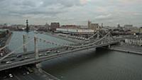 Крымский мост. Москва, Россия.