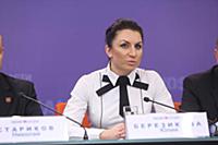 Юлия Березикова на пресс-конференции «РИА Новости»