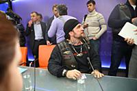 Александр Залдостанов («Хирург»)  на пресс-конфере