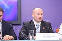 Николай Стариков на пресс-конференции «РИА Новости