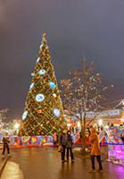 Новогодняя Москва. Гум, новогодняя ярмарка. Москва