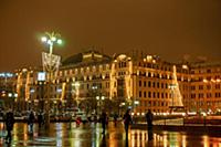 Новогодняя Москва. Гостиница Националь. Москва, Ро