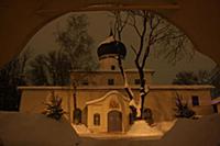 Зимние пейзажи Подмосковья. Троицкий собор