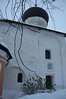 Троицкий собор. Псков, Россия. 09 января 2010.