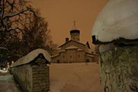 Троицкий собор. Псков, Россия. 09 января 2010.
