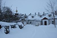 Троицкий собор. Псков, Россия. 09 января 2010.