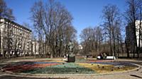 Краснопресненский район. Москва, Россия. 17 марта 