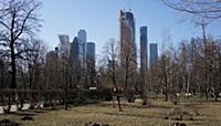 Краснопресненский район. Москва, Россия. 17 марта 