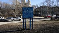 Краснопресненский район. Москва, Россия. 17 марта 