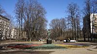 Краснопресненский район. Москва, Россия. 17 марта 