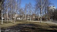 Краснопресненский район. Москва, Россия. 17 марта 