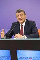 Сергей Меняйло. Пресс-конференция в Russia Today. 