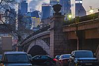Улицы Москвы. Метромост.