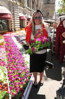 Татьяна Михалкова. Открытие фестиваля цветов в ГУМ