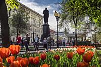 Чистопрудный бульвар. Панорамные фотографии Москвы