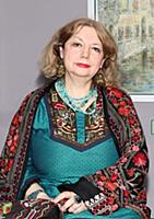 Мария Арбатова. Открытие выставки художника Никоса