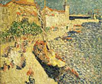 The Port (oil on canvas) , artist: Valtat, Louis (