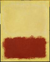 Untitled, 1958 (oil on paper) , artist: Rothko, Ma