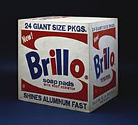 Brillo, 1964 (oil & stencil on wood) , artist: War