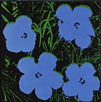 Flowers, c.1965 (synthetic polymer silkscreened on