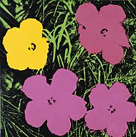 Flowers, 1964 (synthetic polymer silkscreened on c