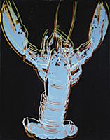 Blue Lobster, 1982 (synthetic polymer silkscreened