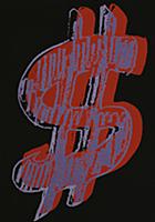 Dollar Sign, 1981 (synthetic polymer silkscreened 