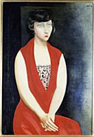 Miss Sylvie, 1927 (oil on canvas) , artist: Kislin