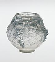 Vase, 1921 (glass) , artist: Lalique, Rene Jules (