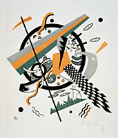 Kleine Welten IV, 1922 (colour litho) , artist: Ka