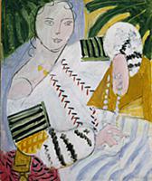 Romanian Blouse, 1937 (oil on canvas) , artist: Ma