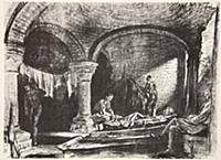 An Underground Billet, illustration from 'The West