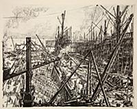 Reconstructing a shipyard, illustration from 'The 