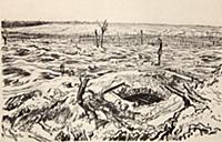 Thiepval, illustration from 'The Western Front', p