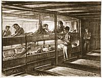 On a Hospital Ship, illustration from 'The Western