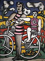 The Mother and Child, 1951 (oil on canvas) , artis