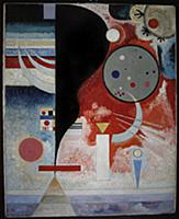 Rift, 1926 (oil on canvas) , artist: Kandinsky, Wa