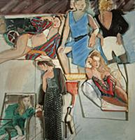 Victoria's Secret, 1990 (oil on canvas mounted on 